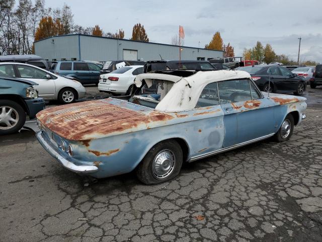 30967W181900 - 1963 CHEVROLET CORVAIR BLUE photo 3