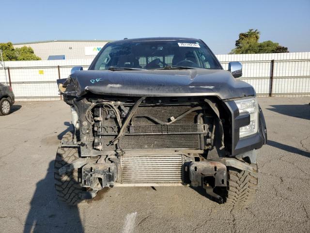 1FTEW1EG2FKE65909 - 2015 FORD F150 SUPERCREW GRAY photo 5