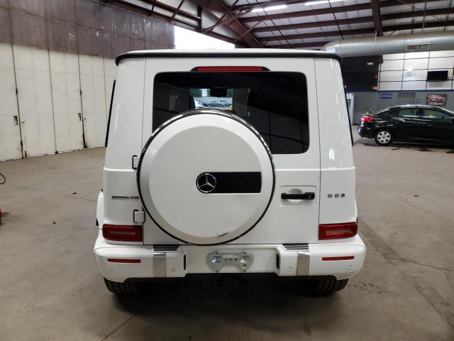 WDCYC7HJ4KX324766 - 2019 MERCEDES-BENZ G 63 AMG WHITE photo 6