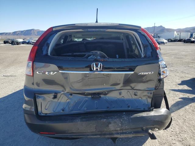 5J6RM4H51EL070058 - 2014 HONDA CR-V EX GRAY photo 6