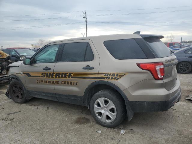1FM5K8AR4HGA79439 - 2017 FORD EXPLORER POLICE INTERCEPTOR Braun Foto 2