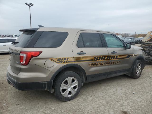 1FM5K8AR4HGA79439 - 2017 FORD EXPLORER POLICE INTERCEPTOR Braun Foto 3