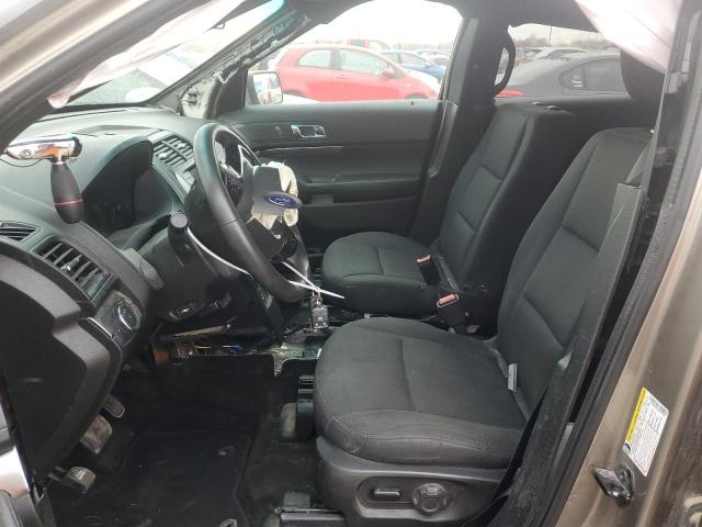 1FM5K8AR4HGA79439 - 2017 FORD EXPLORER POLICE INTERCEPTOR Braun Foto 7