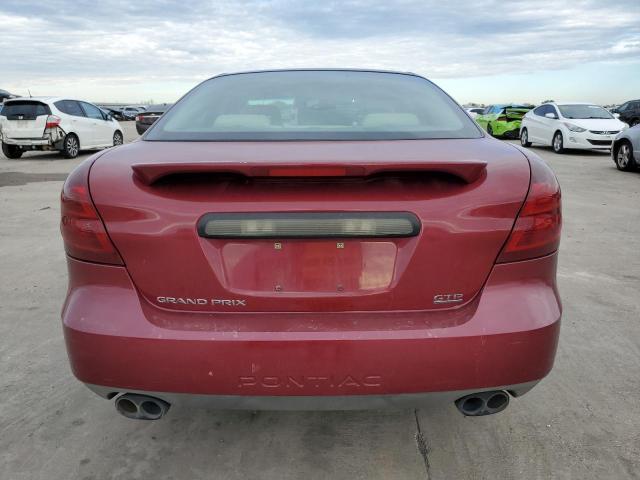 2G2WR524751170546 - 2005 PONTIAC GRAND PRIX GTP Qırmızı foto 6