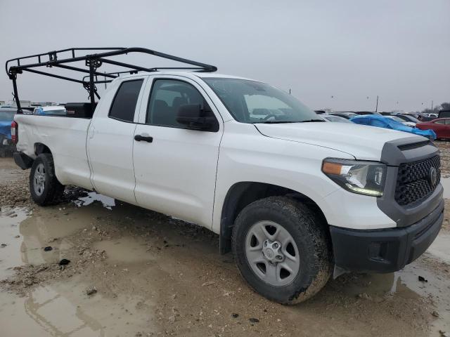 5TFTY5F12LX011046 - 2020 TOYOTA TUNDRA DOUBLE CAB SR/SR5 WHITE photo 4