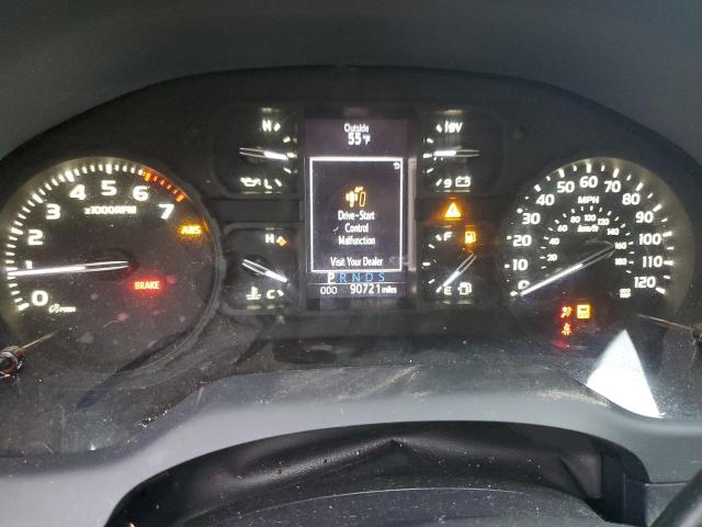 5TFTY5F12LX011046 - 2020 TOYOTA TUNDRA DOUBLE CAB SR/SR5 WHITE photo 9