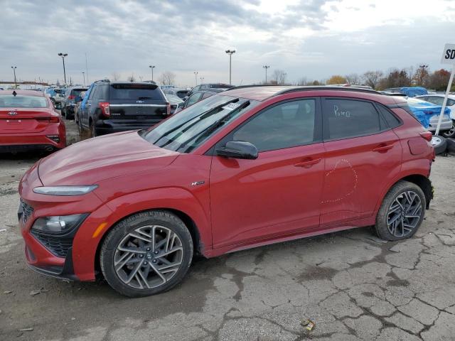 KM8K3CA36NU910998 - 2022 HYUNDAI KONA N LINE RED photo 1