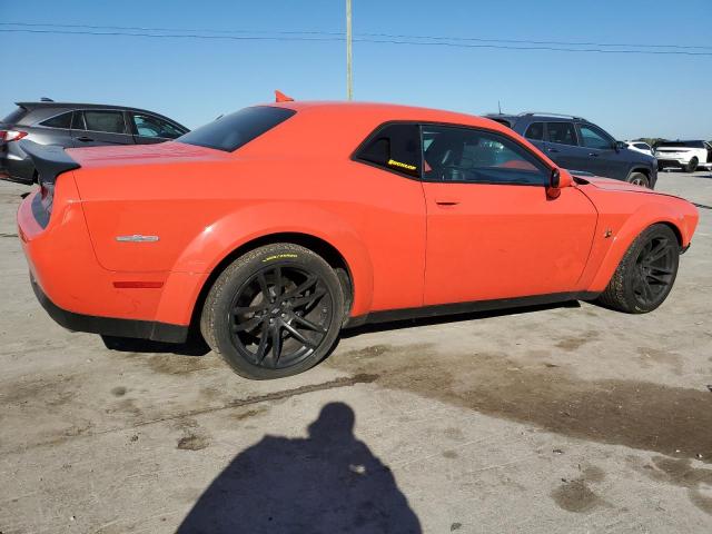 2C3CDZFJ7MH568015 - 2021 DODGE CHALLENGER R/T SCAT PACK ORANGE photo 3