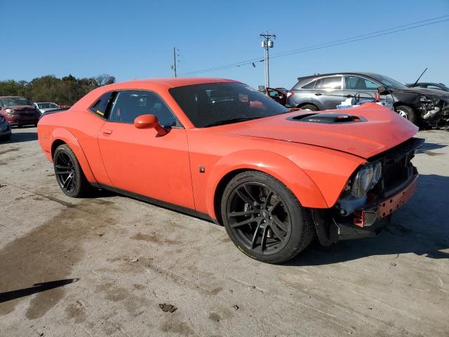 2C3CDZFJ7MH568015 - 2021 DODGE CHALLENGER R/T SCAT PACK ORANGE photo 4