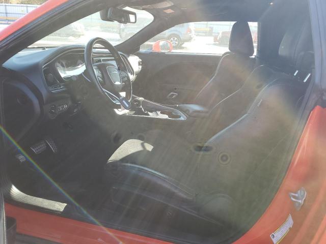 2C3CDZFJ7MH568015 - 2021 DODGE CHALLENGER R/T SCAT PACK ORANGE photo 7