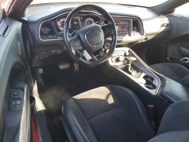 2C3CDZFJ7MH568015 - 2021 DODGE CHALLENGER R/T SCAT PACK ORANGE photo 8