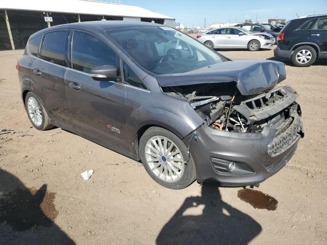 1FADP5CU7DL550234 - 2013 FORD C-MAX PREMIUM GRAY photo 4