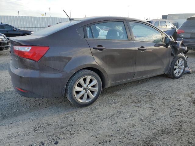 KNADN4A3XG6622595 - 2016 KIA RIO EX BROWN photo 3