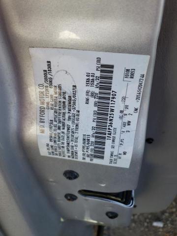 1FAFP36N25W117907 - 2005 FORD FOCUS ZXW SILVER photo 12