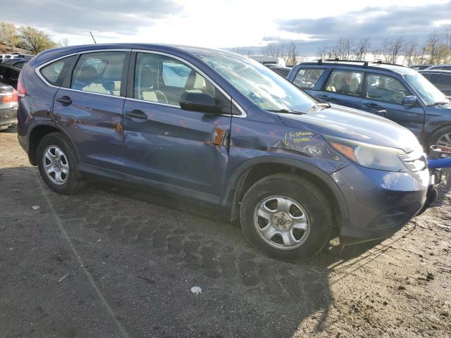 5J6RM4H30CL077272 - 2012 HONDA CR-V LX BLUE photo 4