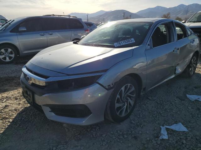 19XFC2F73HE008677 - 2017 HONDA CIVIC EX SILVER photo 1