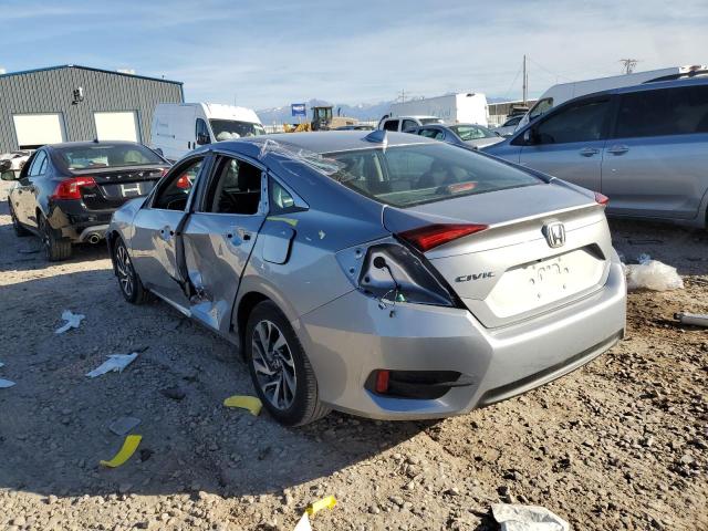 19XFC2F73HE008677 - 2017 HONDA CIVIC EX SILVER photo 2