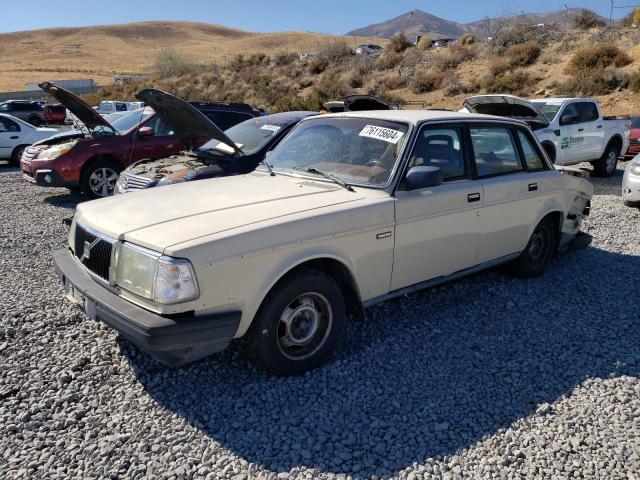 1987 VOLVO 244 DL, 