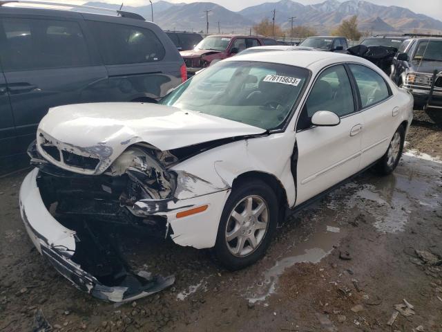 1MEFM50U82G640433 - 2002 MERCURY SABLE GS WHITE photo 1