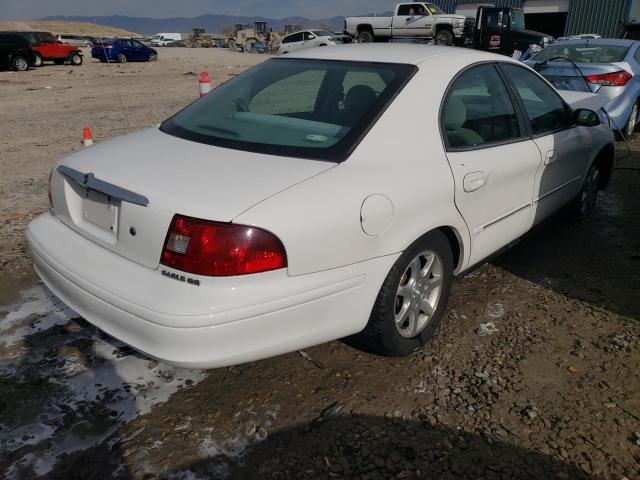 1MEFM50U82G640433 - 2002 MERCURY SABLE GS WHITE photo 3