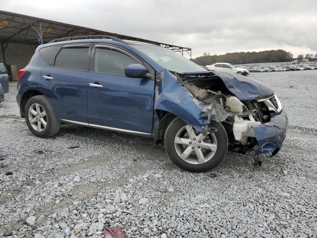 JN8AZ18U29W022913 - 2009 NISSAN MURANO S BLUE photo 4