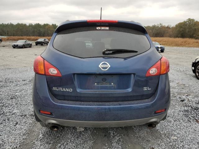 JN8AZ18U29W022913 - 2009 NISSAN MURANO S BLUE photo 6