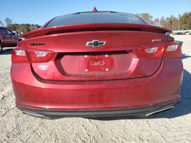 1G1ZG5ST5MF062867 - 2021 CHEVROLET MALIBU RS RED photo 6