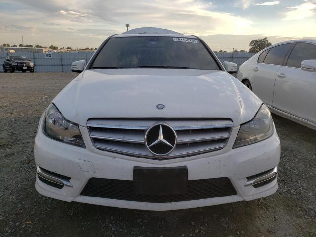 WDDGF4HB4DR266008 - 2013 MERCEDES-BENZ C 250 WHITE photo 5