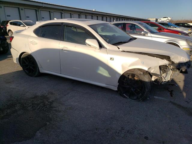 JTHBF5C24D5190832 - 2013 LEXUS IS 250 WHITE photo 4