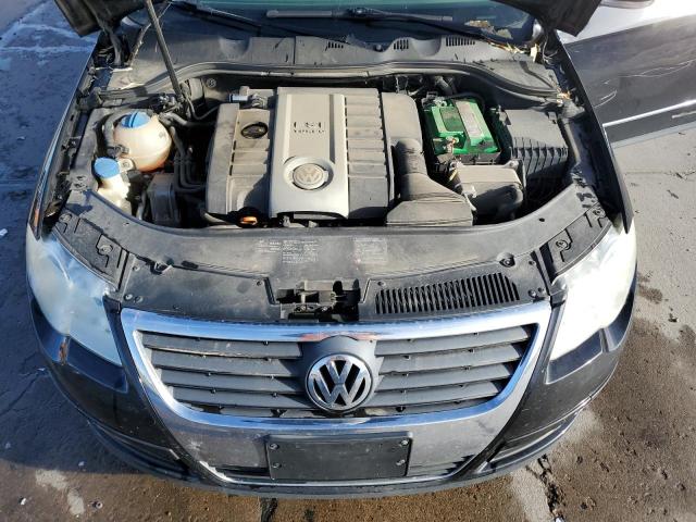 WVWXK73C98E117646 - 2008 VOLKSWAGEN PASSAT WAGON TURBO BLACK photo 11