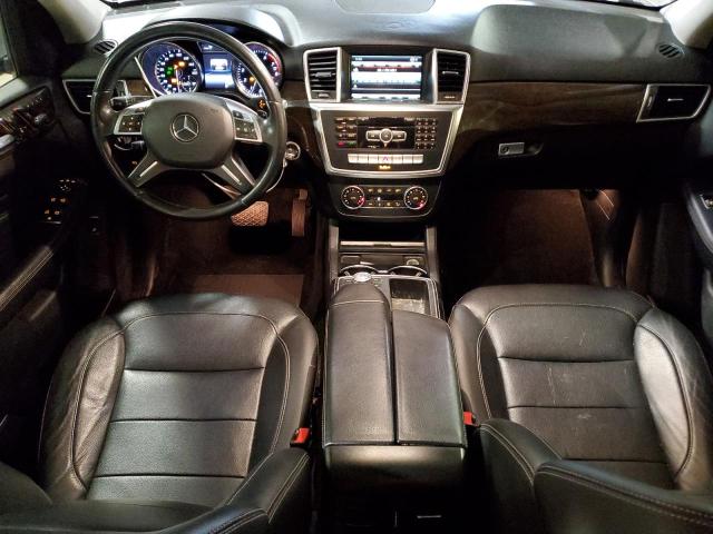 4JGDA5HB0FA543820 - 2015 MERCEDES-BENZ ML 350 4MATIC SILVER photo 8