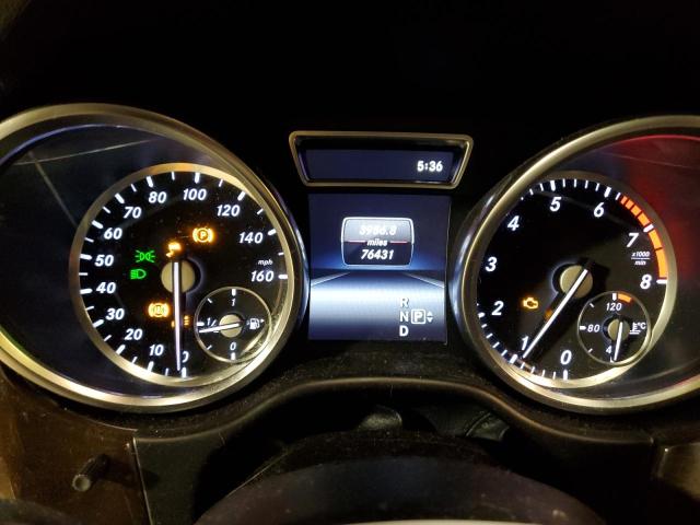 4JGDA5HB0FA543820 - 2015 MERCEDES-BENZ ML 350 4MATIC SILVER photo 9