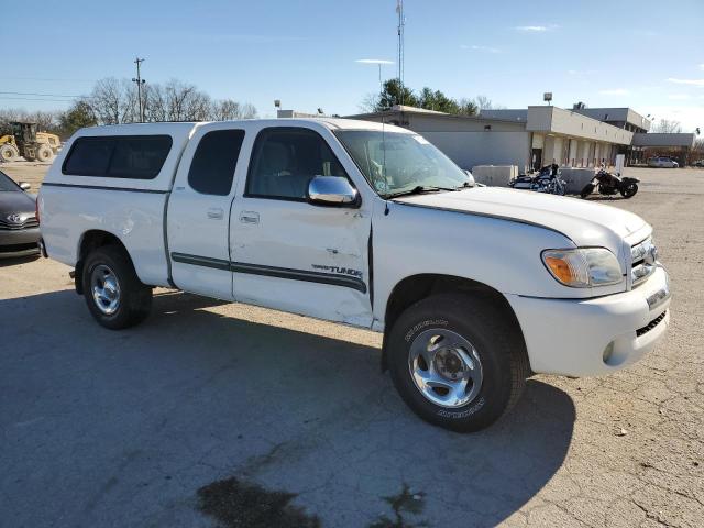 5TBRU34165S442939 - 2005 TOYOTA TUNDRA ACCESS CAB SR5 WHITE photo 4