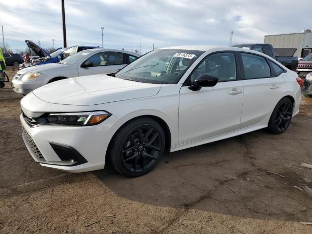 2HGFE2F53PH552903 - 2023 HONDA CIVIC SPORT თეთრი ფოტო 1