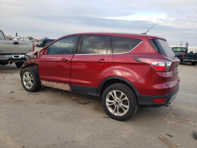 1FMCU0GD6HUA06427 - 2017 FORD ESCAPE SE RED photo 2