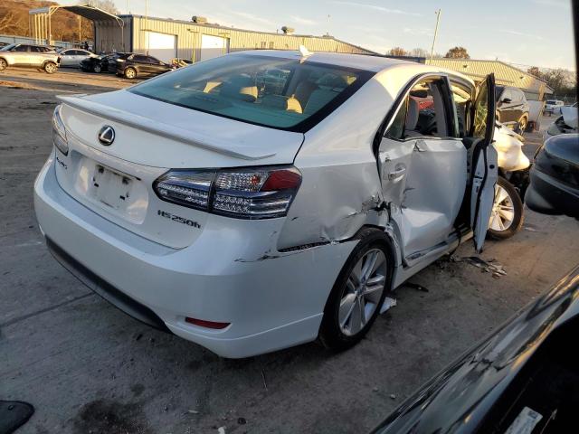 JTHBB1BA9A2021626 - 2010 LEXUS HS 250H WHITE photo 3