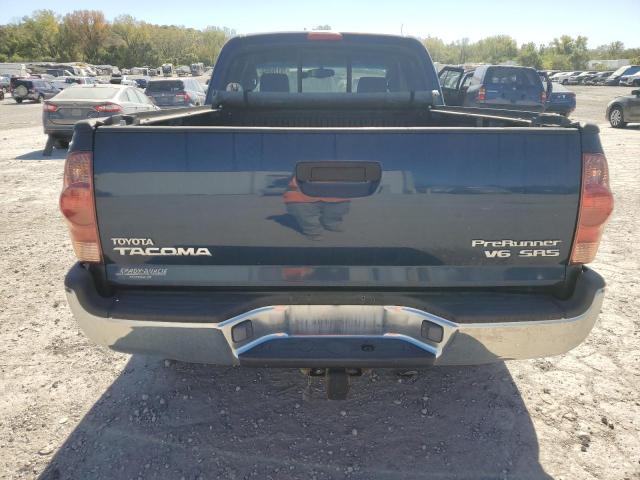 5TETU62N15Z075410 - 2005 TOYOTA TACOMA PRERUNNER ACCESS CAB BLUE photo 6