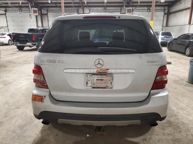 4JGBB22E37A236598 - 2007 MERCEDES-BENZ ML 320 CDI SILVER photo 6