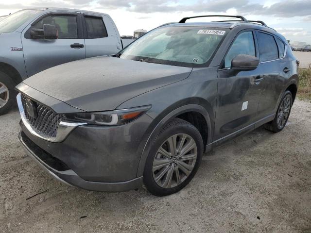 JM3KFBXY2R0417669 - 2024 MAZDA CX-5 SIGNATURE GRAY photo 1