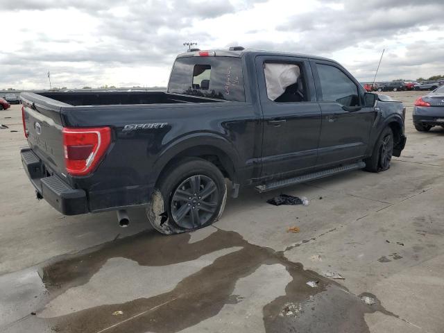 1FTEW1CP5MFC27111 - 2021 FORD F150 SUPERCREW BLACK photo 3