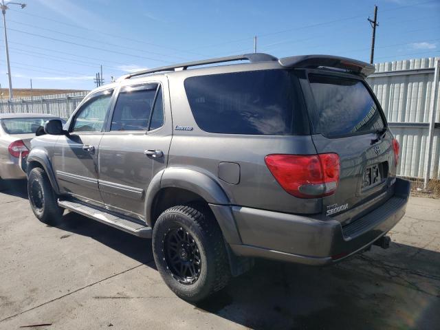 5TDBT48A05S233708 - 2005 TOYOTA SEQUOIA LIMITED GRAY photo 2