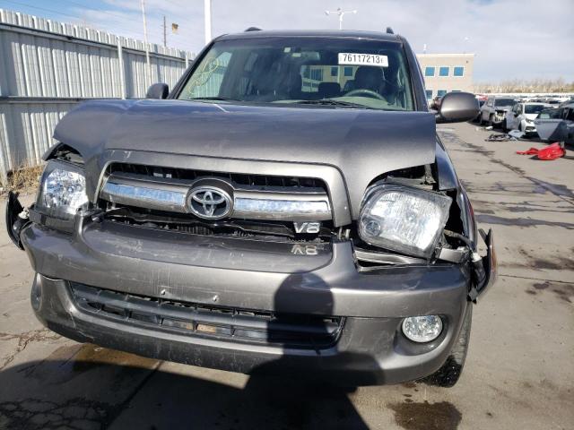 5TDBT48A05S233708 - 2005 TOYOTA SEQUOIA LIMITED GRAY photo 5