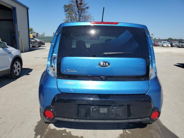 KNDJP3A57G7393749 - 2016 KIA SOUL + BLUE photo 6