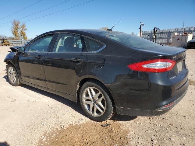 1FA6P0H75E5390357 - 2014 FORD FUSION SE BLACK photo 2