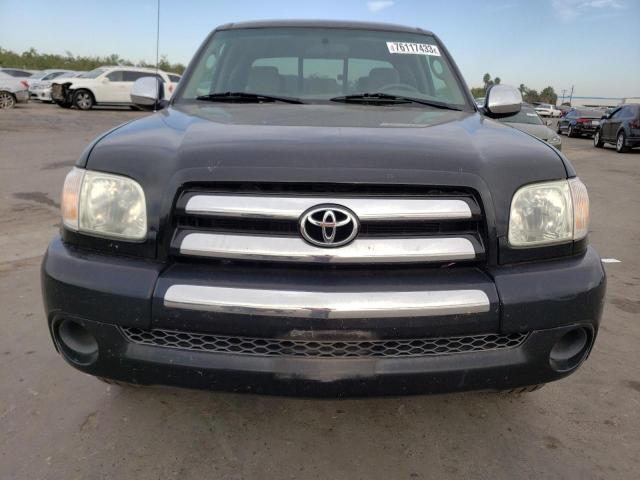 5TBRU34166S463534 - 2006 TOYOTA TUNDRA ACCESS CAB SR5 BLACK photo 5