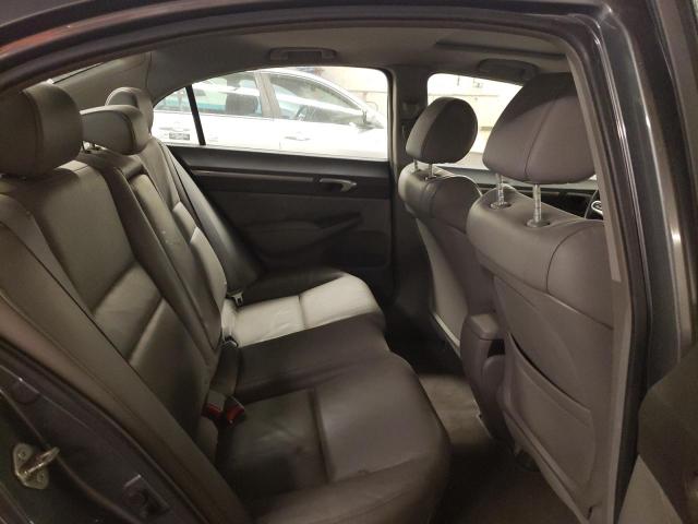 1HGFA16939L015978 - 2009 HONDA CIVIC EXL Մոխրագույն լուսանկար 10