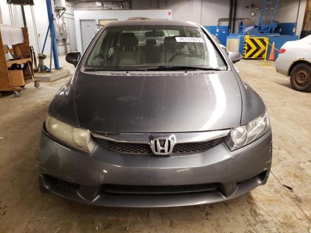1HGFA16939L015978 - 2009 HONDA CIVIC EXL Մոխրագույն լուսանկար 5