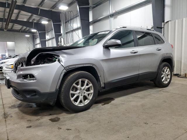 1C4PJMCSXHW634599 - 2017 JEEP CHEROKEE LATITUDE SILVER photo 1