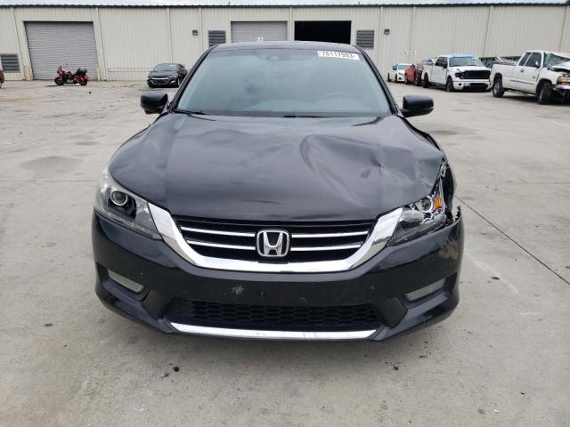 1HGCR3F87DA034780 - 2013 HONDA ACCORD EXL BLACK photo 5