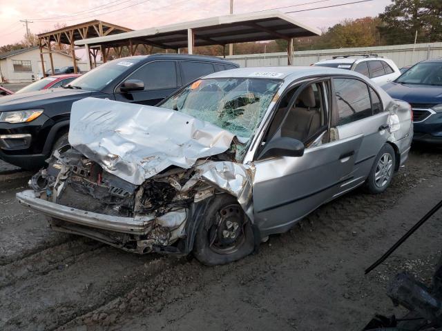 2HGES16364H635752 - 2004 HONDA CIVIC DX VP GRAY photo 1